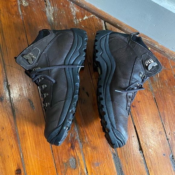 Timberland Brown Hiking Walking Trail Performance Boots Size 9.5 - Picture 2 of 11
